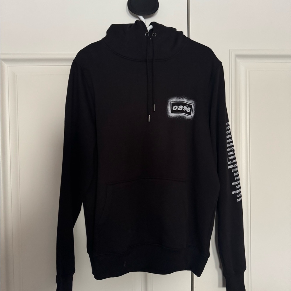 Oasis 2025 Tour Black Hoodie